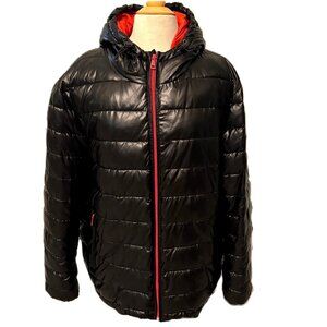 Cole Haan Mens Hooded Puffer Jacket Size XL Snow Ski Outdoor Gorpcore